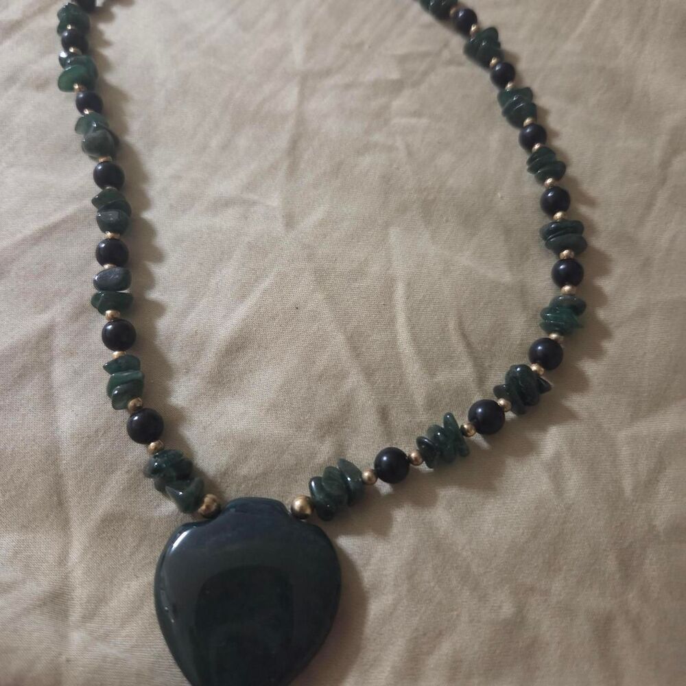 Notinlist Women's Green and Blue Jewellery